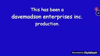 This has been a Davemadson Enterprises inc. Production Csupo V20