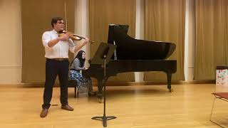 Brahms sonata for viola and piano in Eflat major