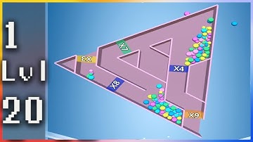 Multi Maze 3D - Gameplay Walkthrough - Levels 1-20