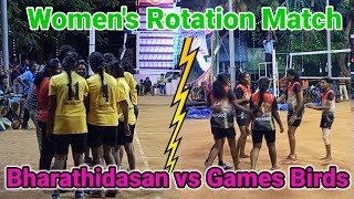 Bharathidasan vs Games Birds💥🔥💥 Womens Rotation Match 🔥🔥Final Set💥🔥💥 screenshot 1