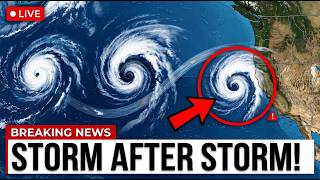 Storm After Storm Is Lining Up Off America’s West Coast — And It’s Only the BEGINNING