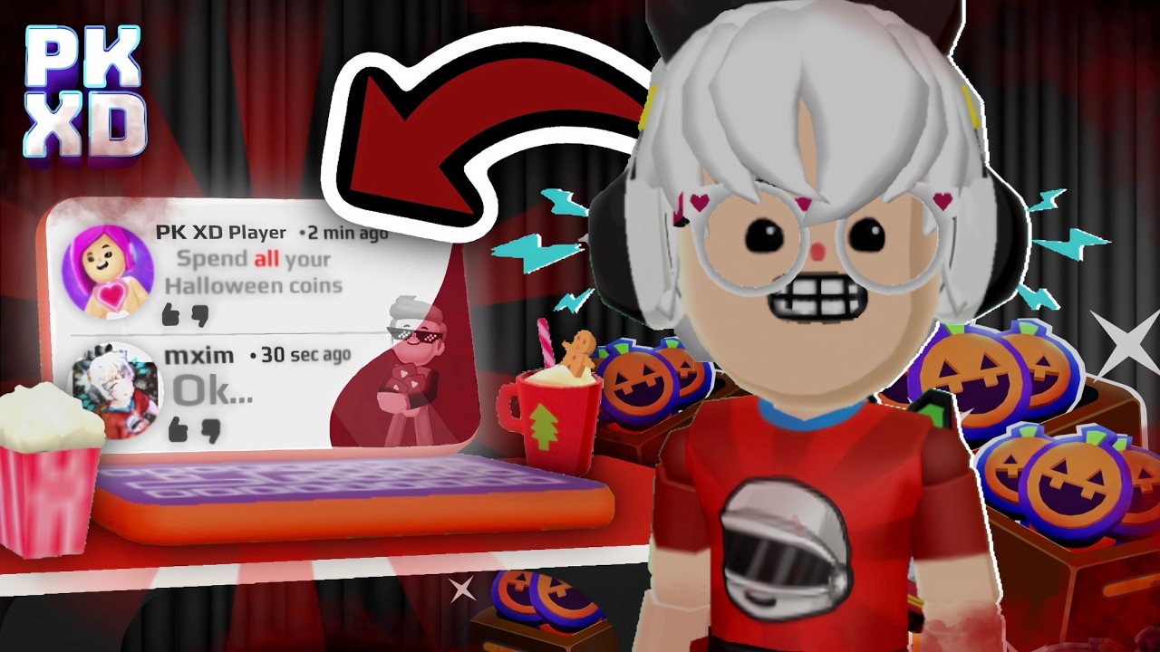 Doing YOUR Halloween Dares in PK XD!