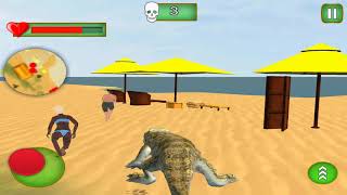 Crocodile Simulator 2019: Beach & City Attack, By Freaking Games screenshot 3