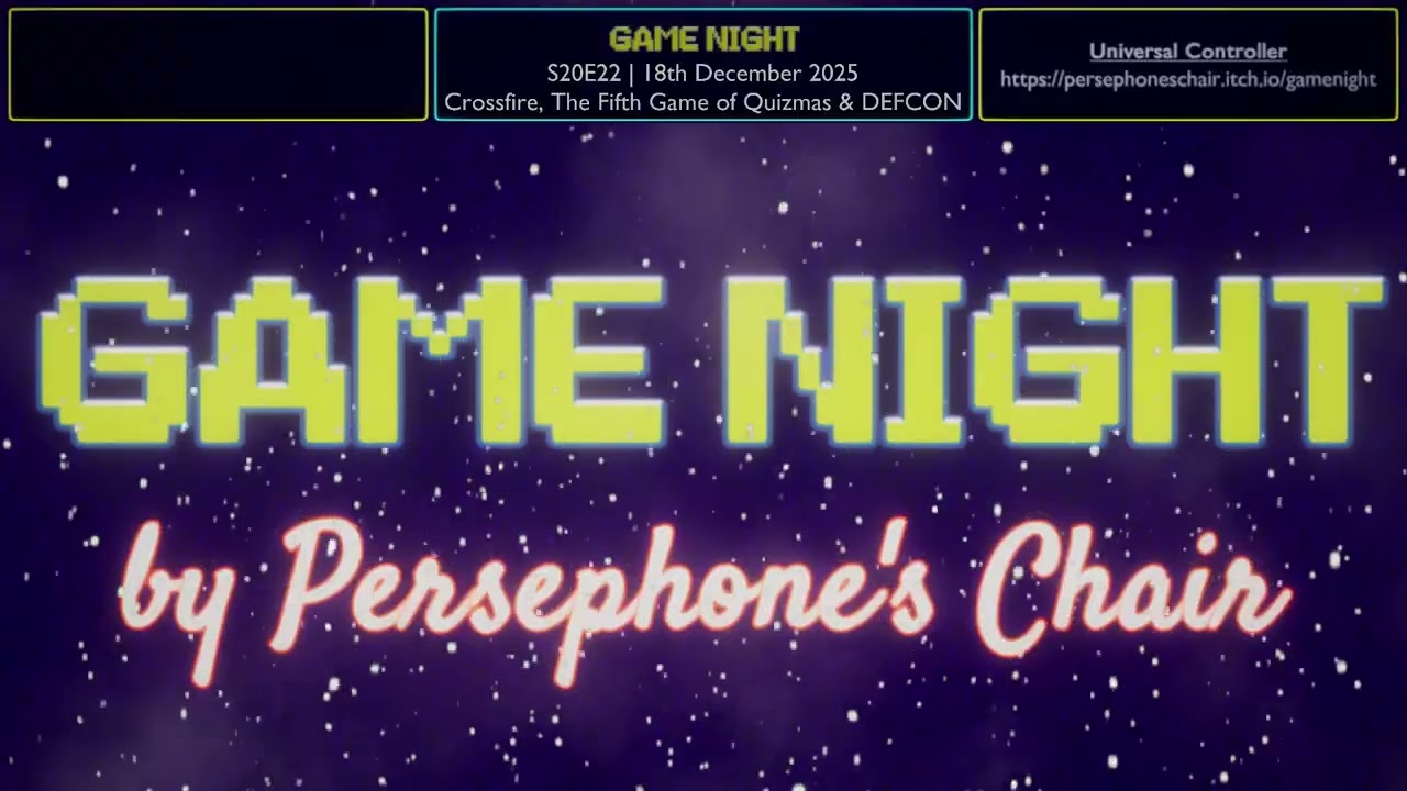 S20E22: Crossfire, The Fifth Game of Quizmas & DEFCON