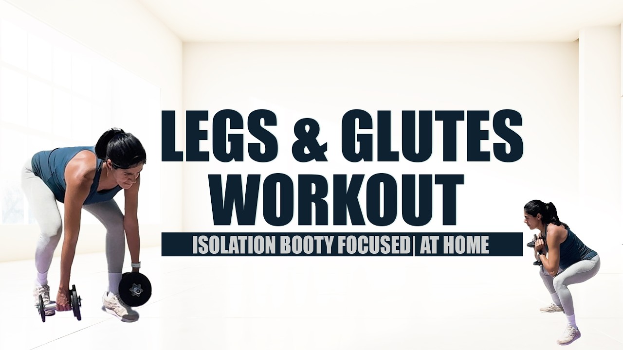 Legs and Glutes Isolation Workout at Home | No Repeat & Pregnancy Friendly