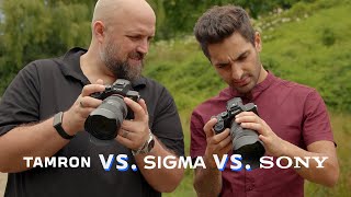 Tamron 28-75mm f2.8 Sony G2 VS. Sigma 28-70mm f2.8 Contemporary VS. Sony 24-70mm f2.8 G Master Lens