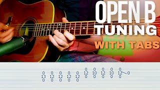 Egyptian Inspired Guitar In Heavy Open B Tuning With Tabs