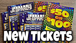 *NEW* Jeopardy! ️ $50 or $100 Texas Lottery Scratch Off Tickets