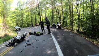 Tail of the Dragon Motorcycle Crash – Shocking Accident Video