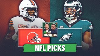 Cleveland Browns vs Philadelphia Eagles BEST BETS! NFL Picks & Predictions | The Favorites Podcast