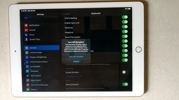 How To Disable Voice Dictation On iPad