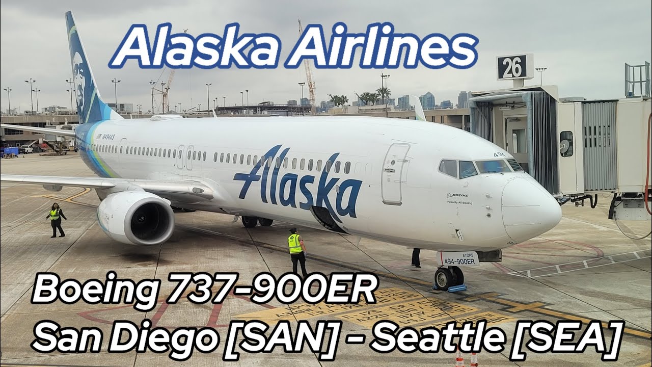 Alaska Airlines | Boeing 737-900ER | San Diego - Seattle