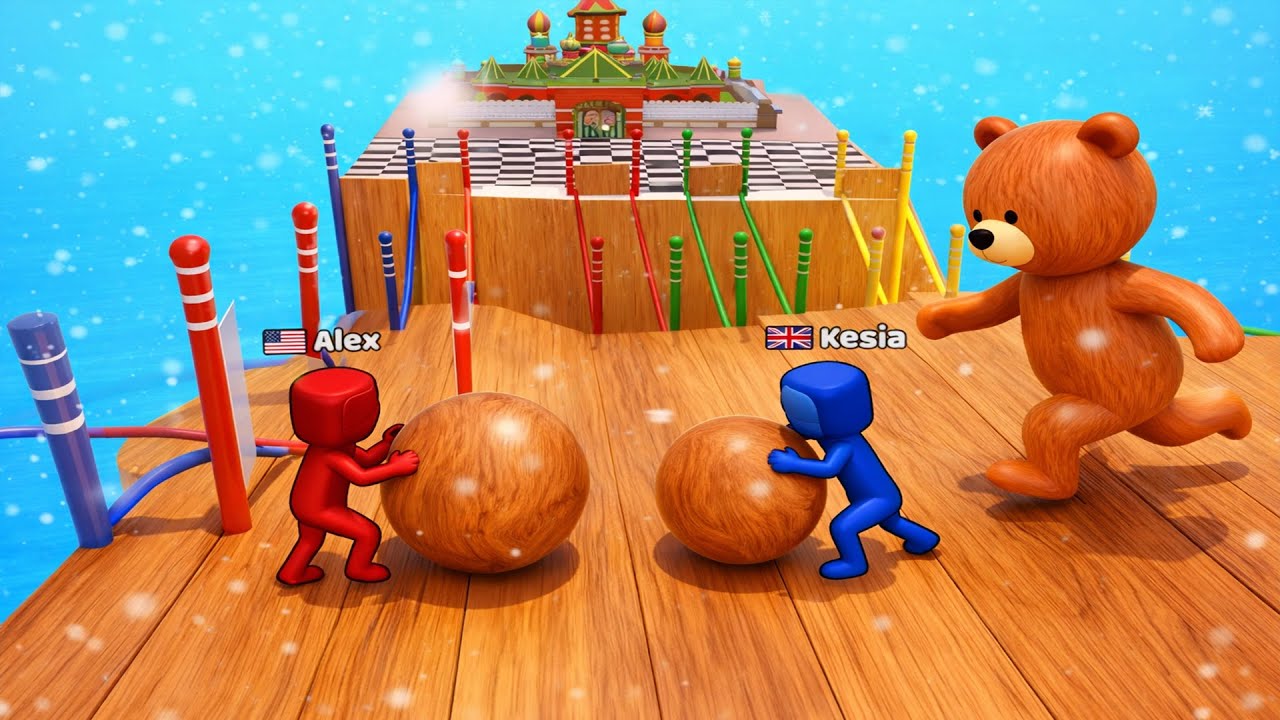 Snow Race- Gameplay Walkthrough - All Levels (IOS, Android)