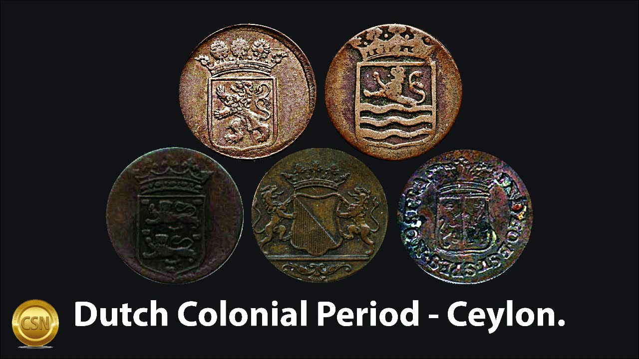 Dutch Colonial Period (VOC) 1658 - 1796 - Ceylon.