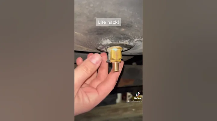 Life hack #oil #lifehacks #shorts #life #hack #auto #cars #oildrainvalve #car #modification #simple