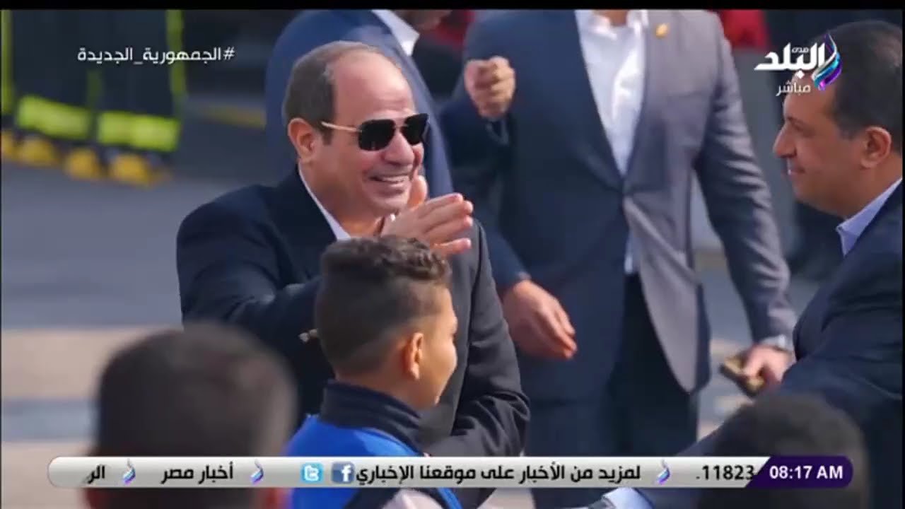 زيارة الرئيس السيسي لقرية أم دومة بمحافظة سوهاج ضمن المشروع القومي حياة كريمة