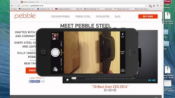 Learning Pebble Development Part 1 (Pebble Watch)