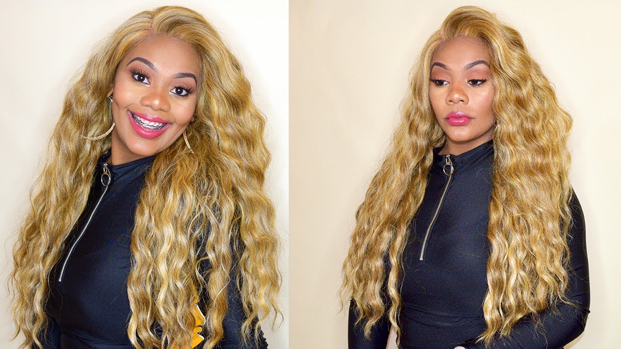 $40 Beyonce' Inspired Frontal Wig - YouTube