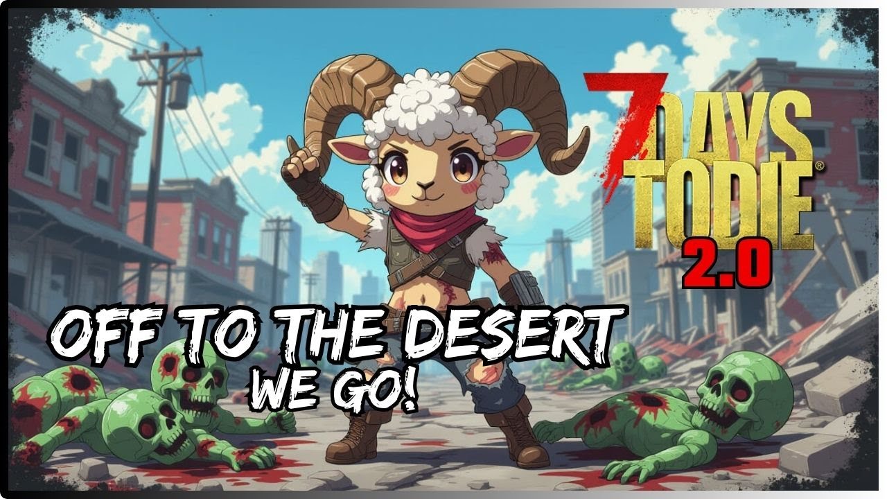 🔴7 Days to Die 2.0:  Desert Living!