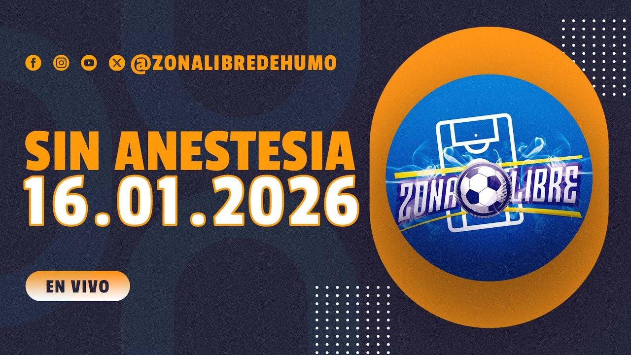 🗣️🎙️Sin Anestesia al aire ¡Conéctate YA! - Enero 16