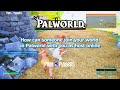 How Can Someone Join Your World in Palworld (Host Online Guide)