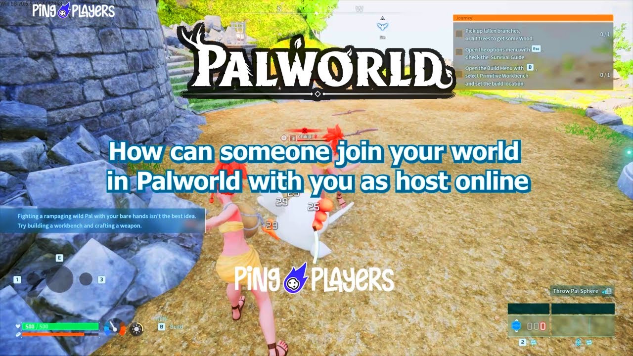 How Can Someone Join Your World in Palworld (Host Online Guide)