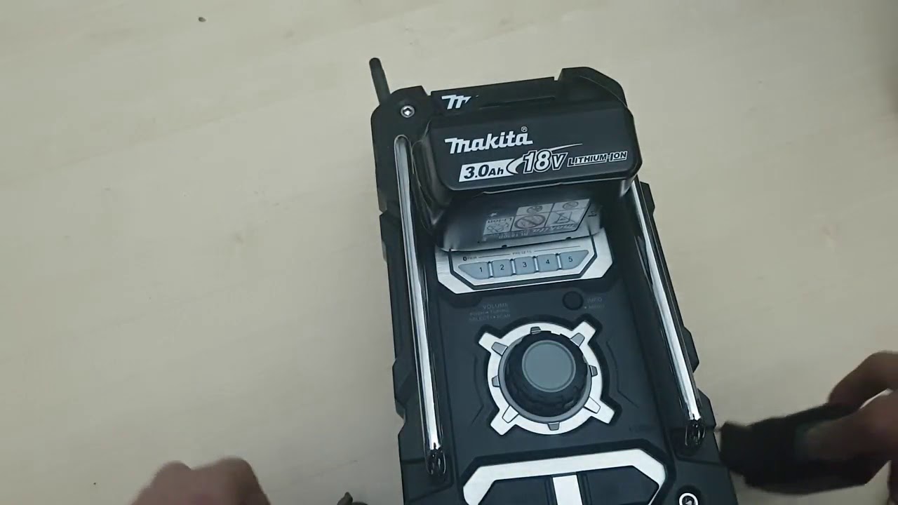 Aufladen Makita Akku Batarie Makita Radio Makita Bmr 106 Bluetooth