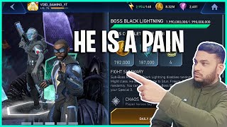 Injustice 2 Mobile | Boss Black Lightning is a Pain | On Ice Solo Raids | Heroic 7