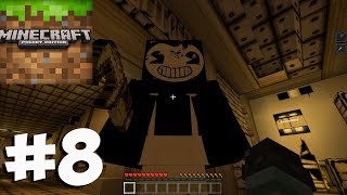 Minecraft: PE - Gameplay Walkthrough Part 8 - Bendy Game Horror (iOS, Android, Windows 10) screenshot 4