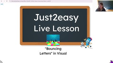 Just2easy Live Lesson - Coding (Year 3/4 -  P4/5)