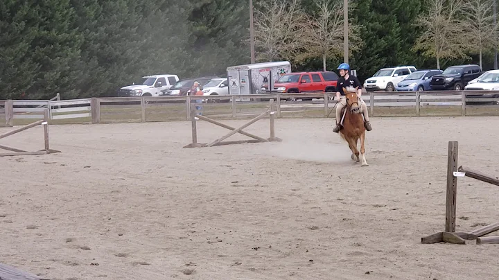 Nolan jumps for the first time