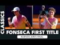 Joao Fonseca: First-Ever ATP Title In FULL!