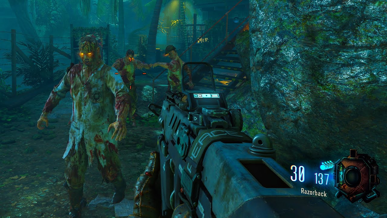 BLACK OPS 3 ZOMBIES: ZETSUBOU NO SHIMA GAMEPLAY! (NO COMMENTARY)