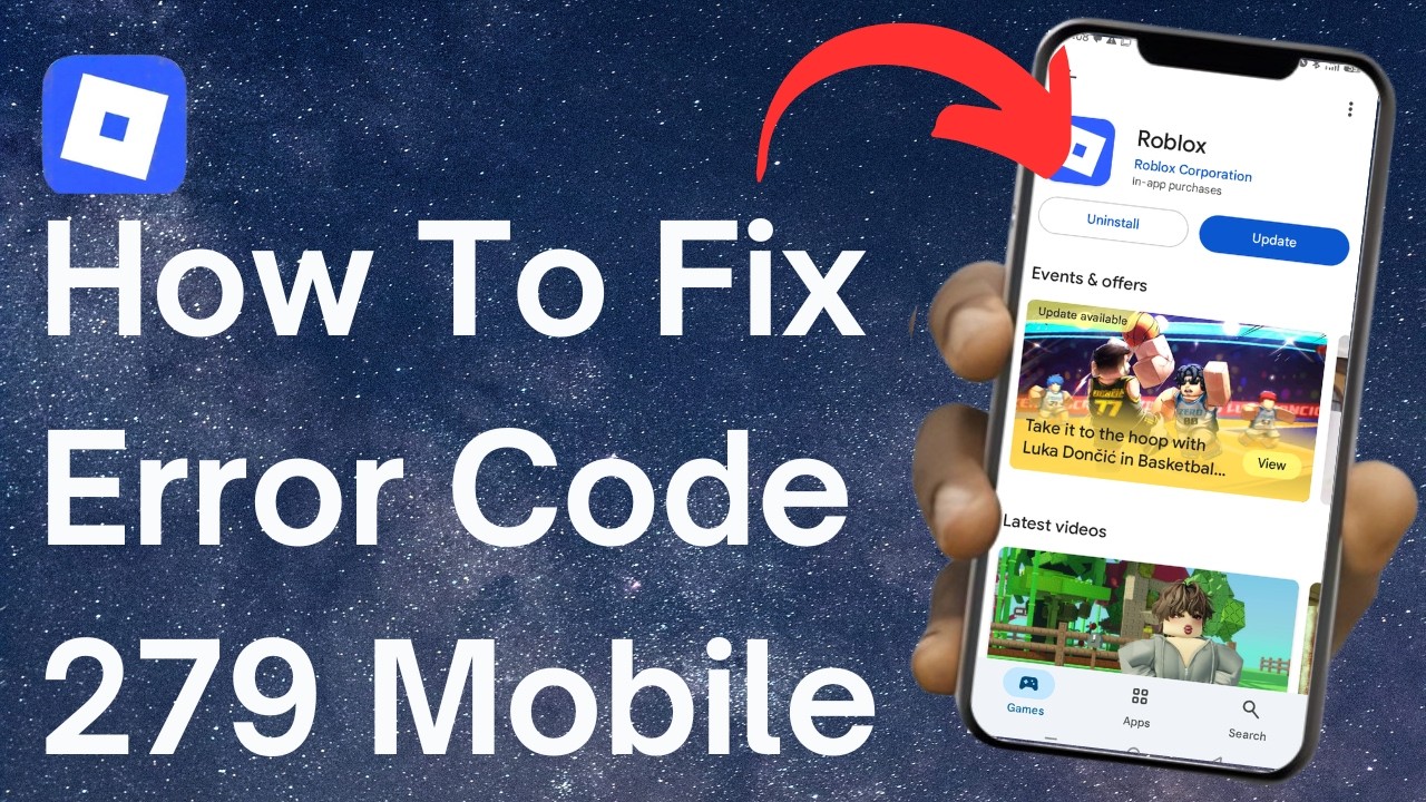 How to Fix Error Code 279 Roblox Mobile