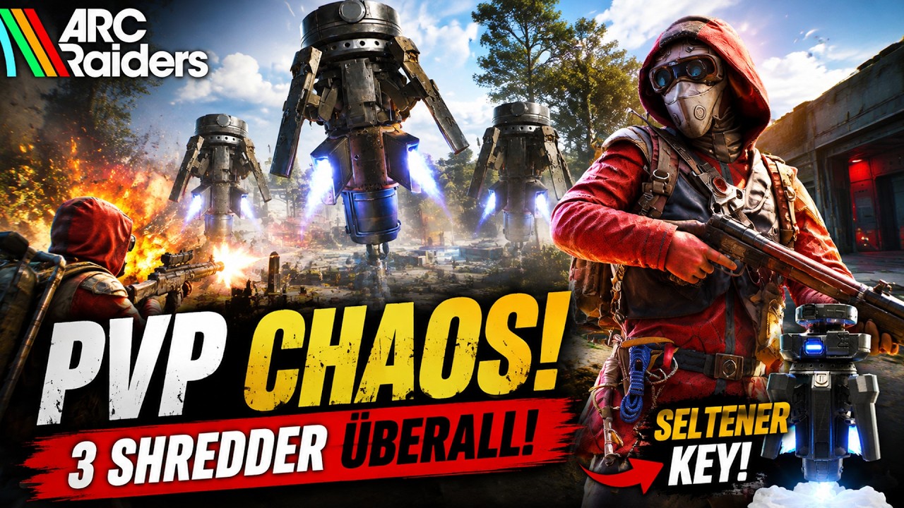 Diese Lobby ist komplett eskaliert – 3 Shredder, Chaos & ein seltener Key | ARC Raiders