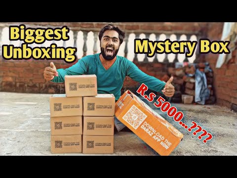 Daraz Biggest unboxing !! Biggest mystery Box ever ?? Daraz unboxing 2020 !! Gadgets Unbox