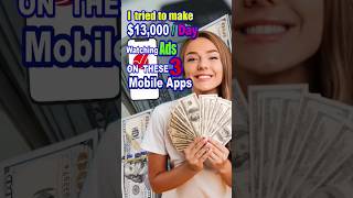 I Tried To Watch Ads And Earn Money Money Making Apps