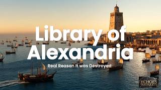 The REAL Reason the Library of Alexandria Was Destroyed | They Lied About All Three Fires