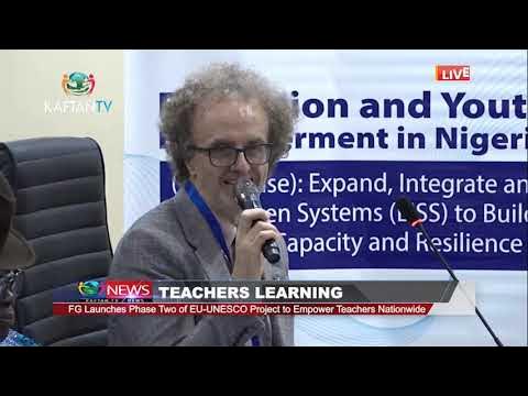 TEACHERS LEARNING : FG Launches Phase Two of EU-UNESCO Project to Empower Teachers Nationwide