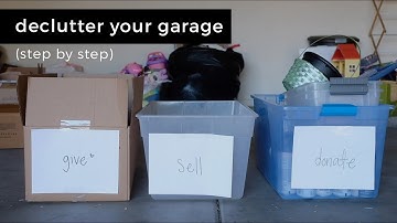 How to Declutter Your Garage (Step by Step)