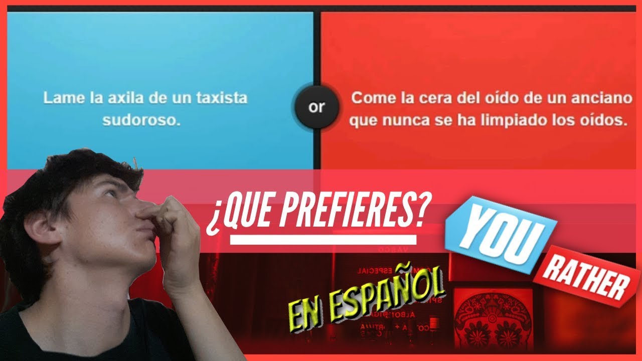 ¿QUE PREFIERES? Either.io en ESPAÑOL YouTube