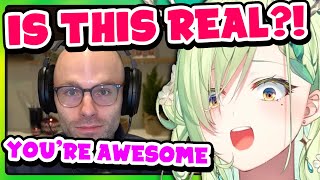 Gigi surprises Fauna with an unexpected Northernlion video