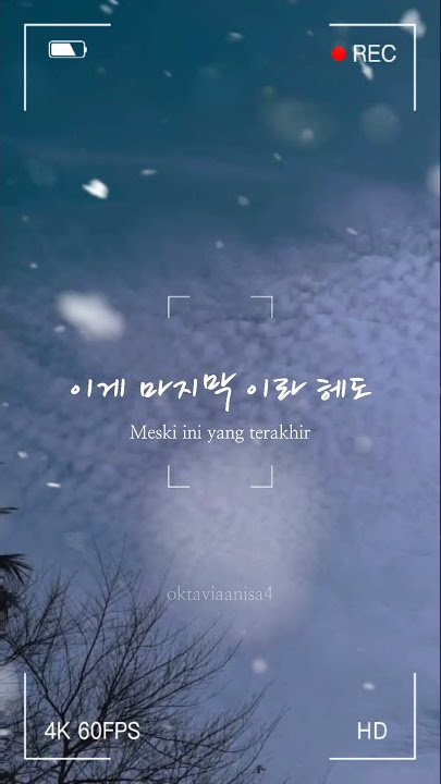 Story WA Arsy Widianto ft. Tiara Andini - Bahaya (Korean versi) [Hangul dan Terjemahan]
