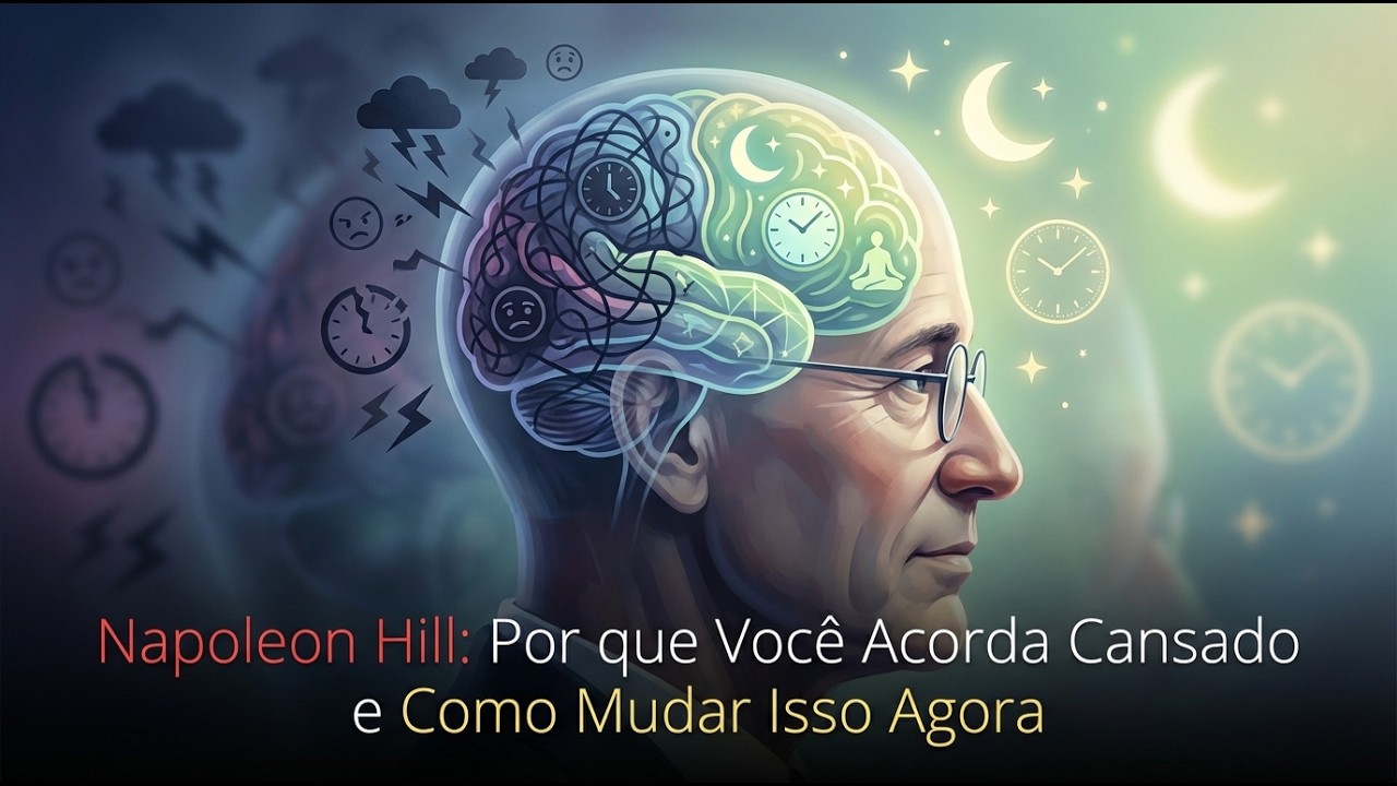 Napoleon Hill: Por que Você Acorda Cansado e Como Mudar Isso Agora