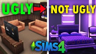 Why Your Rooms are UGLY - Sims 4 Decorating Tips & Tricks