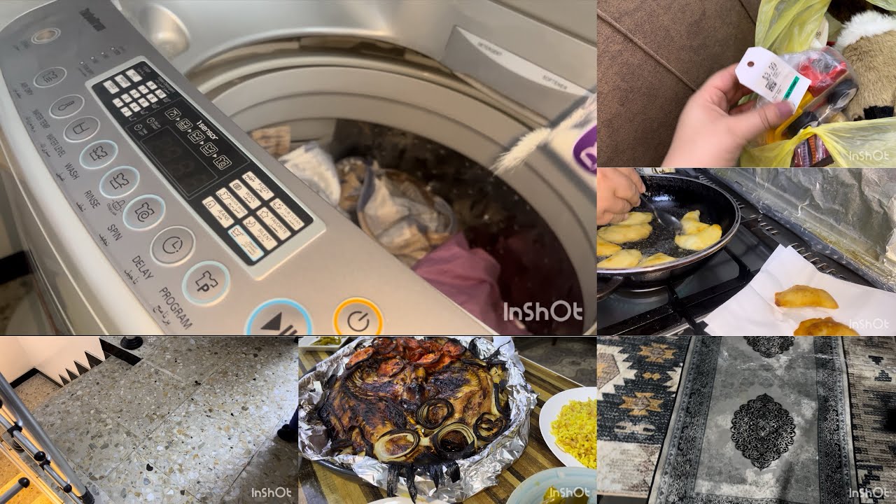مشترياات من سوك بغداد الجديده تنظيف الموكيتات وجلف جوله في السنتر فديو مليان تفاصيل #يوميات_ننوس