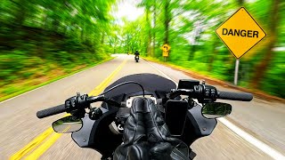 150hp Harley-Davidson POV (Tail Of The Dragon / Pure Sound)