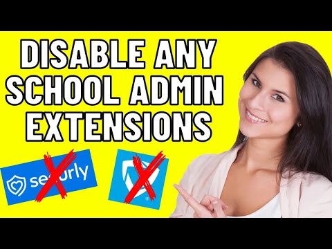 HOW TO DISABLE OR BYPASS ANY SCHOOL ADMIN EXTENSIONS GOGUARDIAN 2025! (FULL GUIDE)