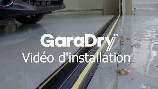 Comment - Installer un Joint de Seuil de Porte de Garage GaraDry - YouTube