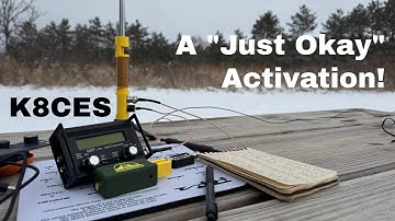 Taking The “Just Okay” Antenna Out To Play Radio! A CW POTA Activation.